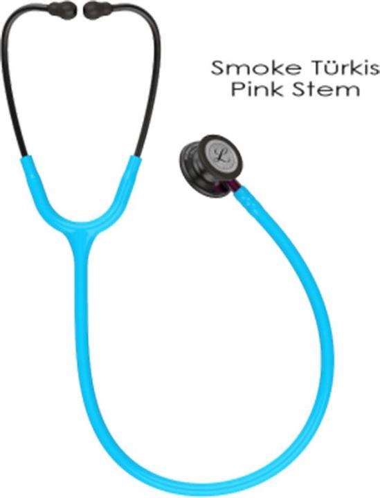 Image du produit 3M Littmann Classic IIl le stéthoscope d'étude, smoke, turquoise rose