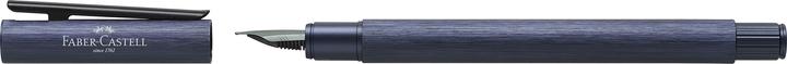Image du produit Faber-Castell Stylo-plume Neo Slim Aluminium bleu EF (Bleu foncé)