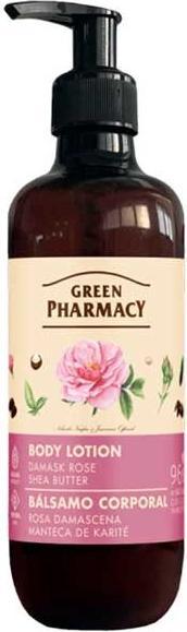 Actual product image Schubiger Green Pharmacy Body Care Damask Rose Shea Butter 400 Ml (Body cream, 400 ml)