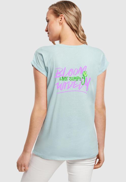 Actual product image Merchcode Ladies Never Too Late Extended Shoulder Tee - 111665 (S)