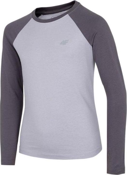 4F T-Shirt für Mädchen dunkelgrau HJZ22 JTSDL001 23S (158cm) (23)