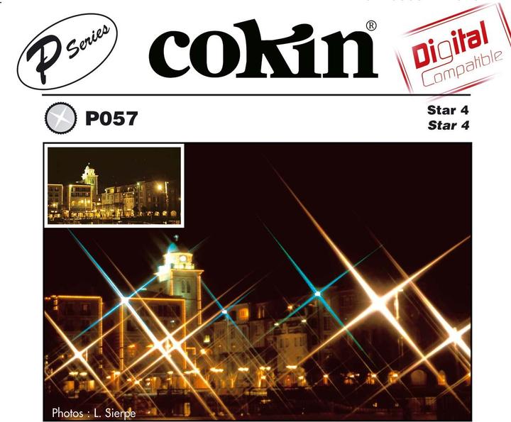 Actual product image Cokin Filter P057 Star 4x (82 mm, Effect filter, 84 mm)