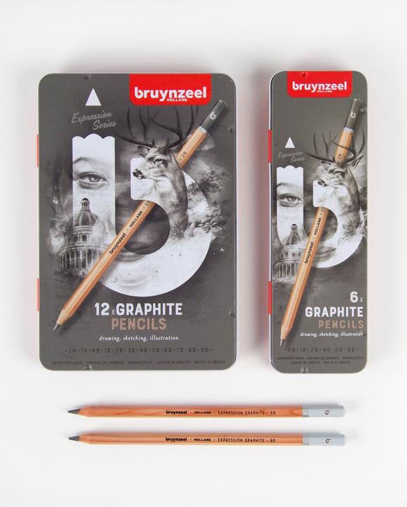 Produktbild Bruynzeel Expression Graphitstifte (3.60 mm, HB, 6 x)