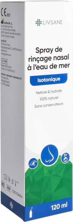 Livsane Meerwass Nasenspuelsp isot 120ml (1 Stück)
