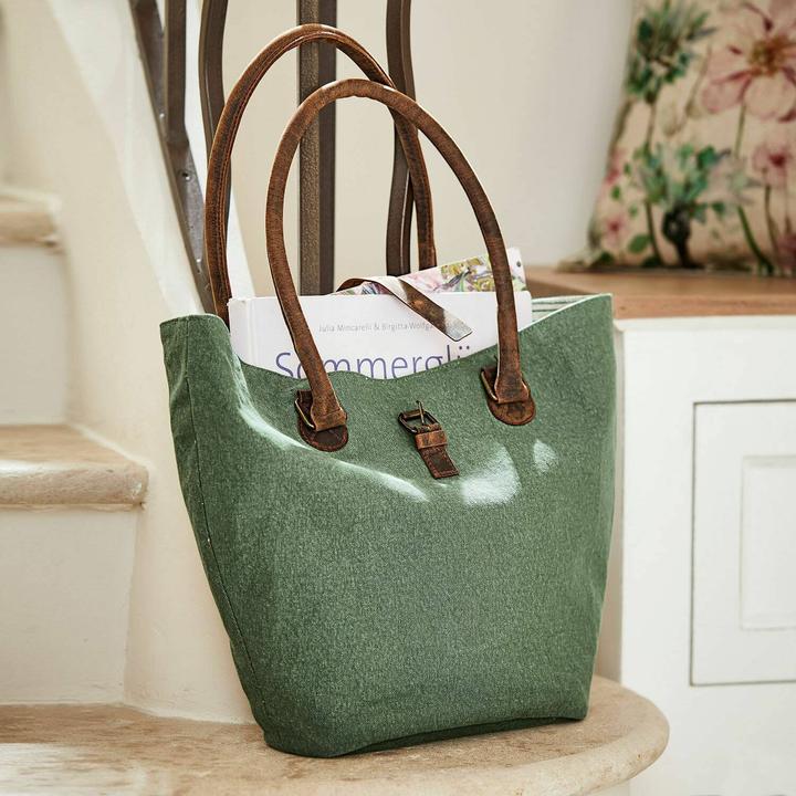 Image du produit Loberon Sac Ambre vert/marron