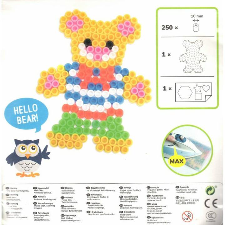 Actual product image Playbox Bügelperlen Kleiner Teddybär XL 250St.