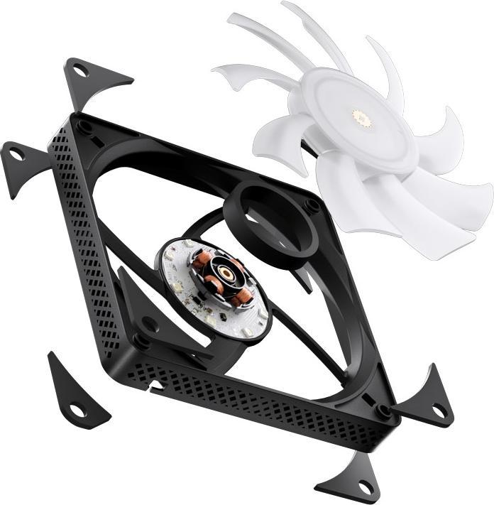 Produktbild Jonsbo HF1215 Slim PWM Lüfter, ARGB, 120mm (120 mm, 1 x)