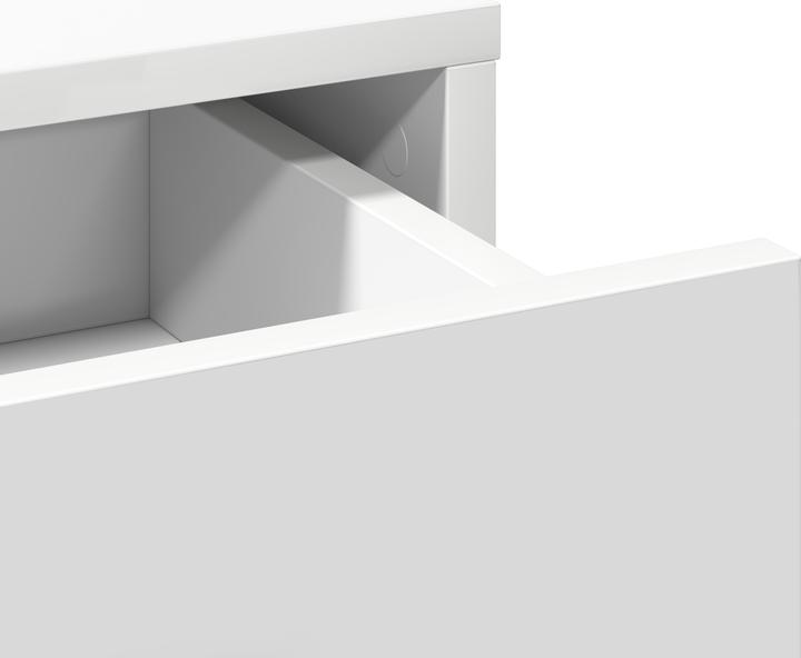 Produktbild VidaXL Frisierkommode Weiss MDF 100 x 41 x 140 cm Frisierkommode