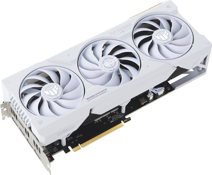 Actual product image ASUS TUF-RTX4070TIS-O16G-WHITE-GAMING (16 GB)