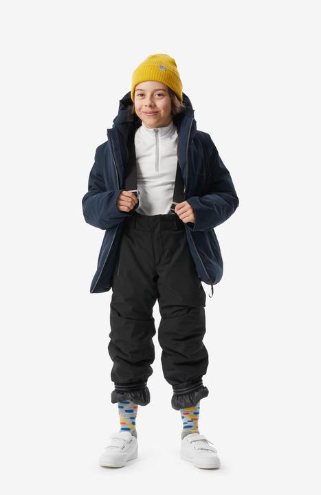 Produktbild Wedze Skijacke Kinder wattiert warm und wasserdicht - 500 blau (164)