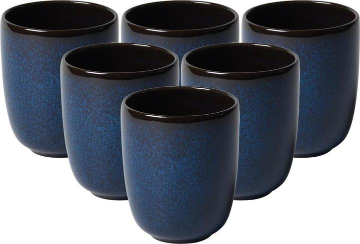 Villeroy & Boch Multipack Lave bleu mug without handle - 6 pieces (400 ml, 6 x)