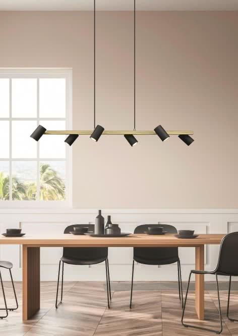 Image du produit Trio Luminaires 302400680 Suspension. MARLEY, 6xGU10 (GU10)