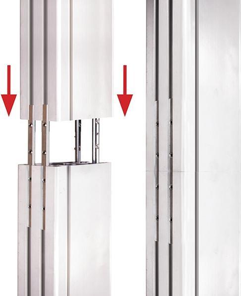 Actual product image b-tech BT8380 - Column - Black - Aluminum - BT8380-BASE / FFB / FSB - 70 mm - 160 mm