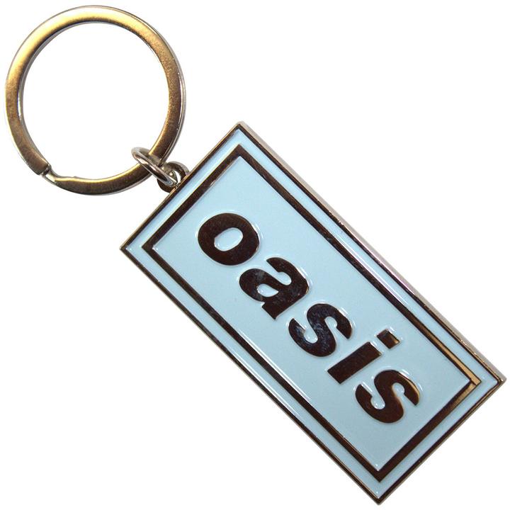Oasis Logo Sky Blue Schlüsselanhänger