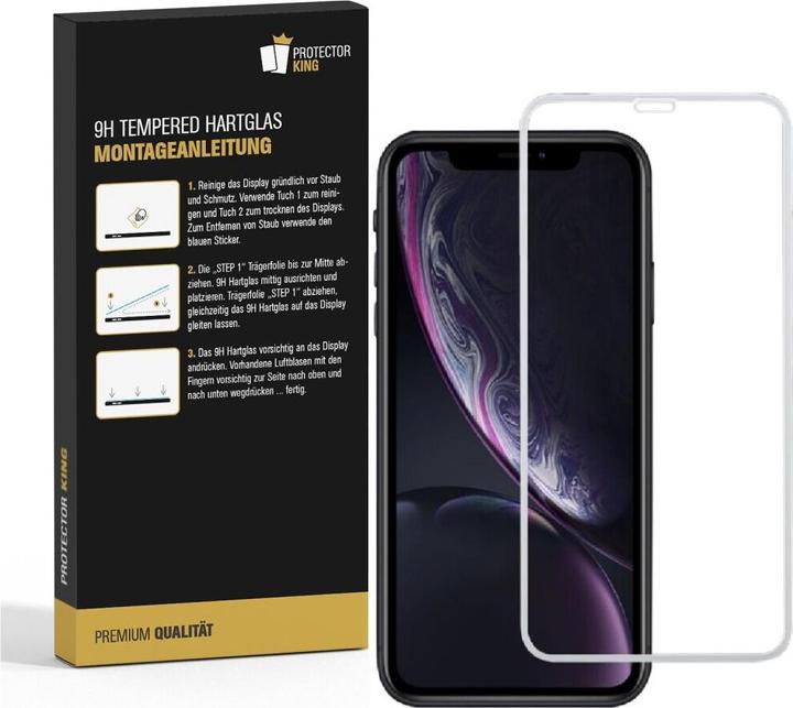 Produktbild Protectorking 2x echtes Tempered 9H Panzerhartglas 3D KLAR (2 Stück, Apple iPhone 11 Pro)