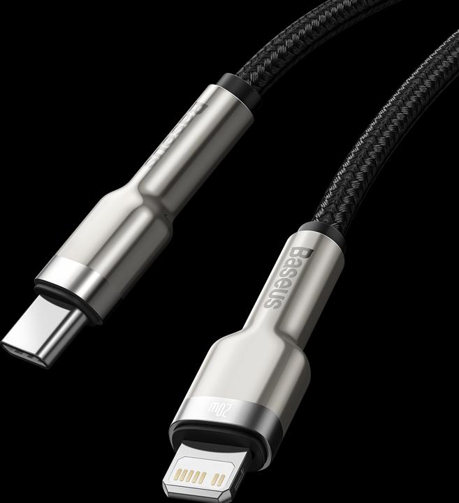 Actual product image Baseus USB C – Lightning (0.25 m, USB 3.0, 20 W)