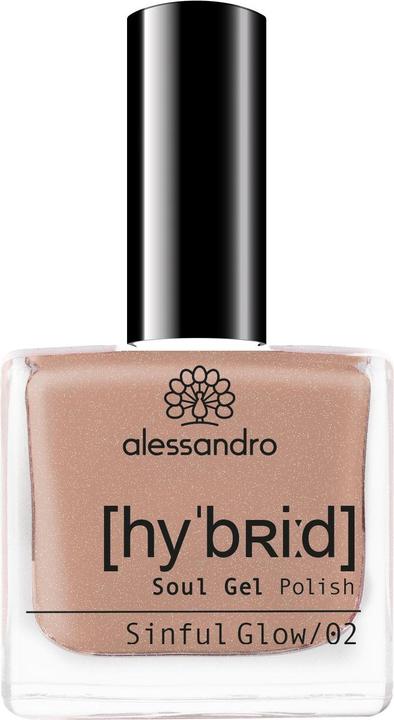 Alessandro Hybrid Soul Gel Polish Sinful Glow (122, Gel-Effekt Nagellack)