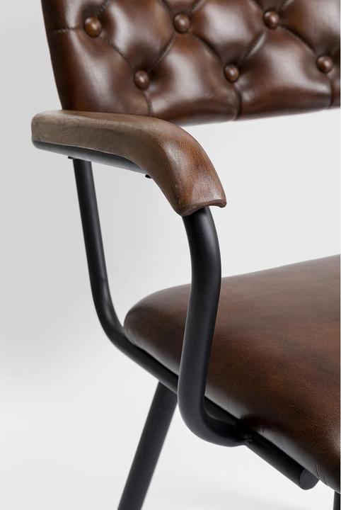 Produktbild Kare Design Armlehnstuhl Salsa Leder Braun