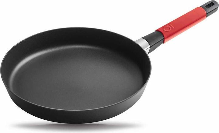 Actual product image Squality Non-stick frying pan 28 cm red (28 cm, Frying pan, Cast aluminium)