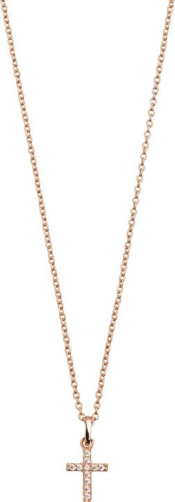 Xenox Modern Classic Kreuz Halskette (Silber 925, 40 - 45 cm)