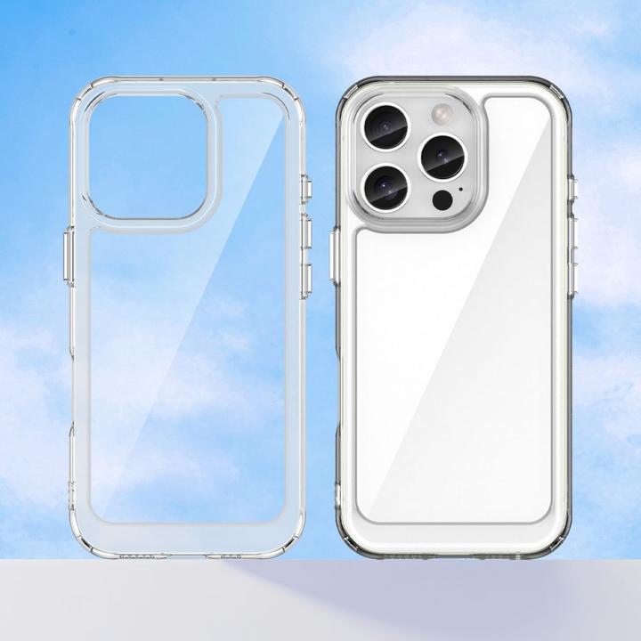 Image du produit Hurtel Outer Space Case avec cadre en gel pour iPhone 16 Pro Max - Transparent (Apple iPhone 16 Pro Max)