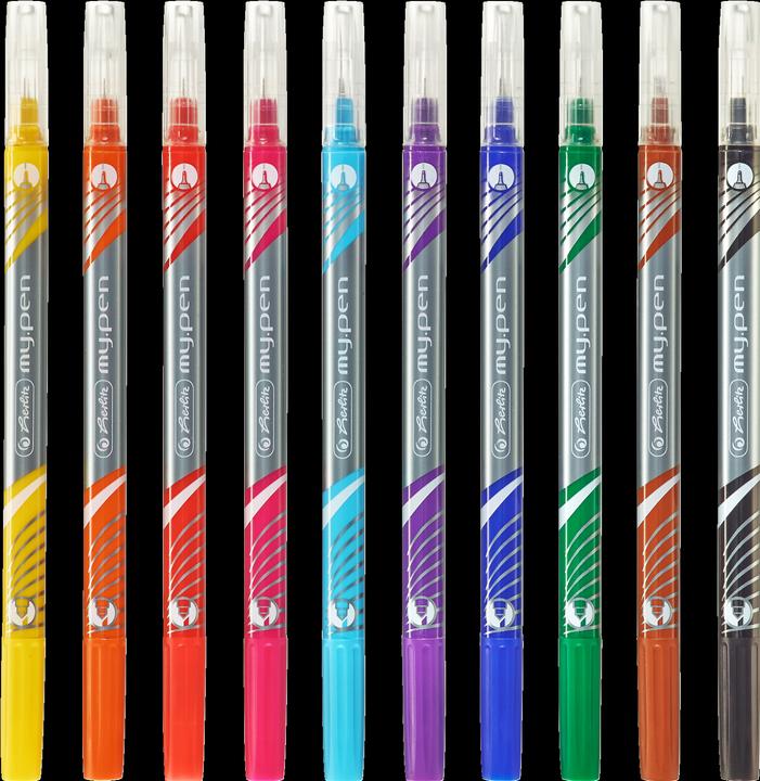 Produktbild Herlitz my.pen Fineliner und Fasermaler (Mehrfarbig, 10 x)