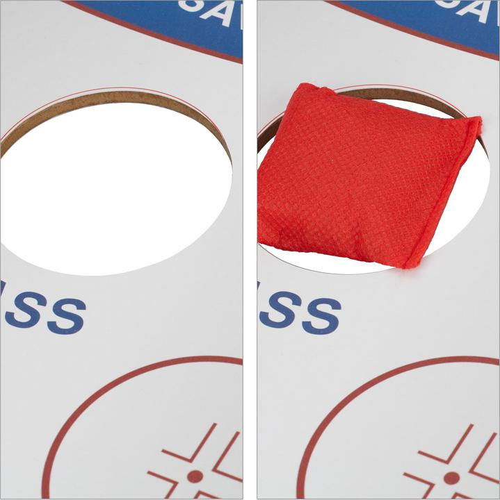 Actual product image Relaxdays 11pcs Cornhole