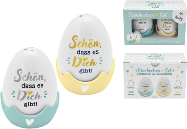 Produktbild Sheepworld Salz- & Pfefferstreuer Schön Weiss (Pfeffer, Salz)