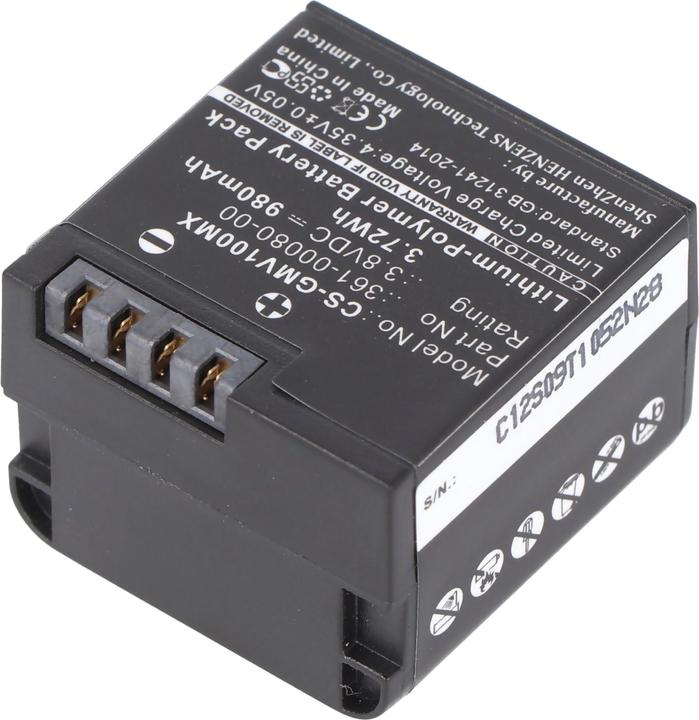 Actual product image AccuCell Akku Garmin VIRB XE Akku 010-12256-01, 361-00080-00, GMICP902624 (Camera battery)