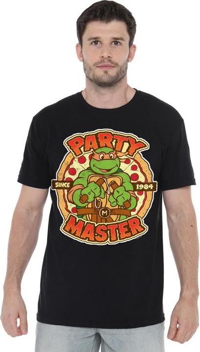 Produktbild Teenage Mutant NT Mikey Party Master TShirt (4XL)