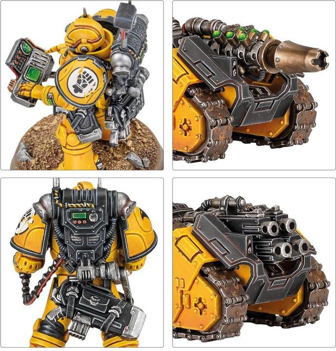 Produktbild Games Workshop Rapier Quad Heavy Bolters and Graviton Cannon Battery (Kunststoff)
