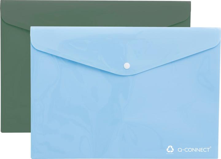 Image du produit Q-Connect Poche à documents recyclé (A4, 1 x)