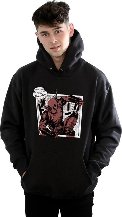 Image du produit - Sweat à capuche DEADPOOL BREAKTIME TACOS - Homme (XL)