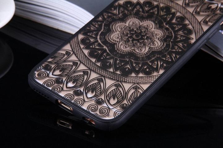 Produktbild König Design Handyhülle für Samsung Galaxy A3 (2017) Schutzcase Backcover Bumper Etui Schwarz (Samsung Galaxy A3 (2017))