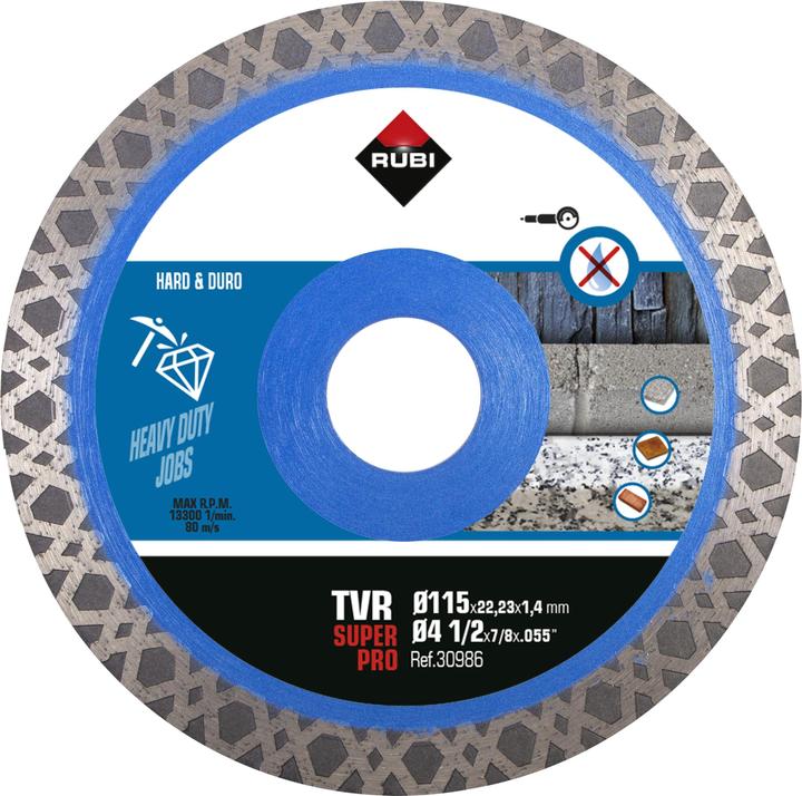 Rubi Diamanttrennscheibe 115x22,2mm