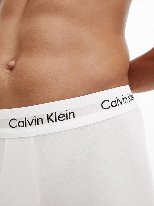 Produktbild Calvin Klein Low Rise Trunk "Cotton Stretch" weiss (M, 3er Pack)