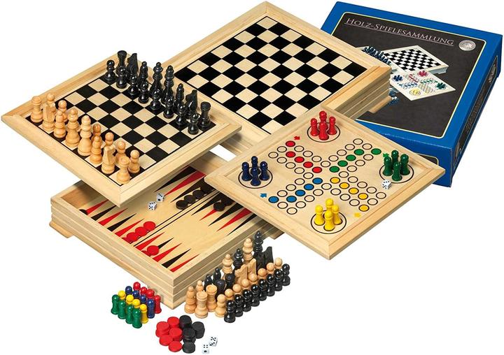 Philos Collection de jeux en bois version voyage (Allemand)