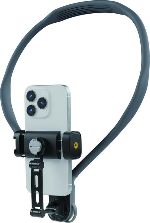 Actual product image Telesin neck mount with cell phone holder (Drone mount)