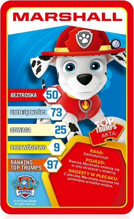 Produktbild Winning Moves Paw Patrol - Top Trumps