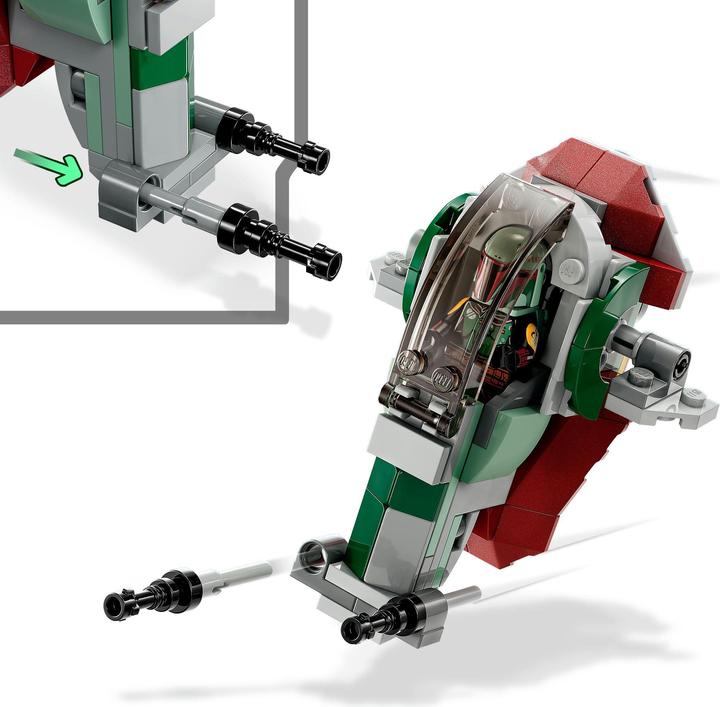 Produktbild LEGO Boba Fett's Starship Microfighter (75344, LEGO Star Wars)