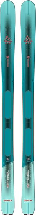 Image du produit Salomon SKIS N MTN EXPLORE 88 W Bleu clair/Tq (161 cm, Sans reliure)