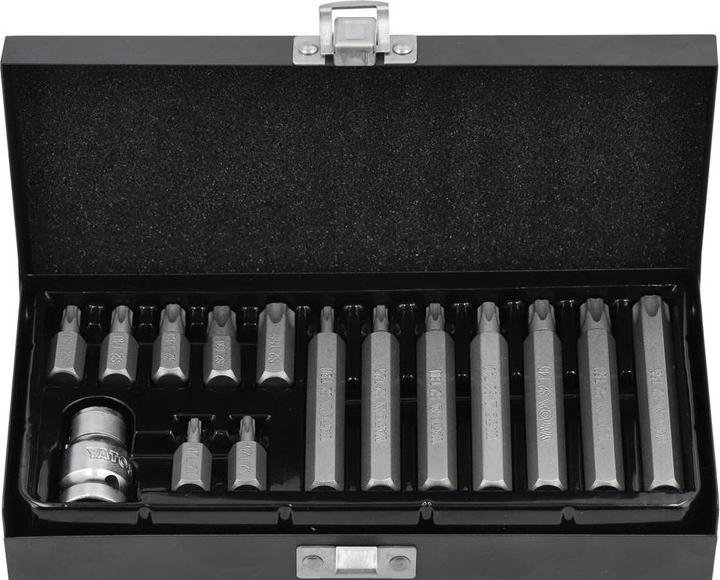 Immagine prodotto Yato SET DI BIT PER CACCIAVITE TORX S.T20T55 15PZ (T55, T45, T30, T40, T20, T50, T25)