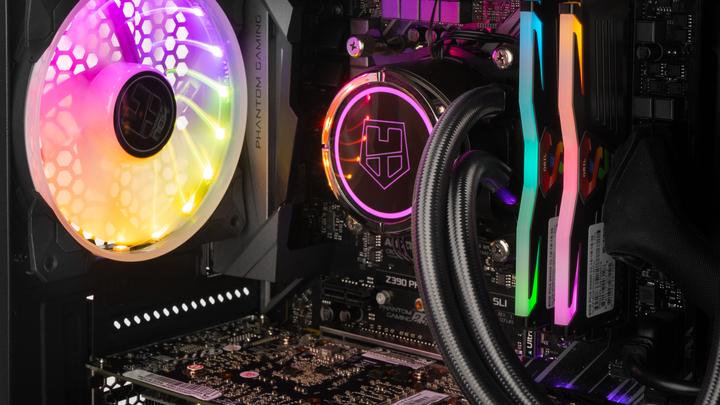 Actual product image Nox ATX TOWER HUMMER TGM RAINBOW RGB - Tower (mATX, Mini-ITX, ATX)