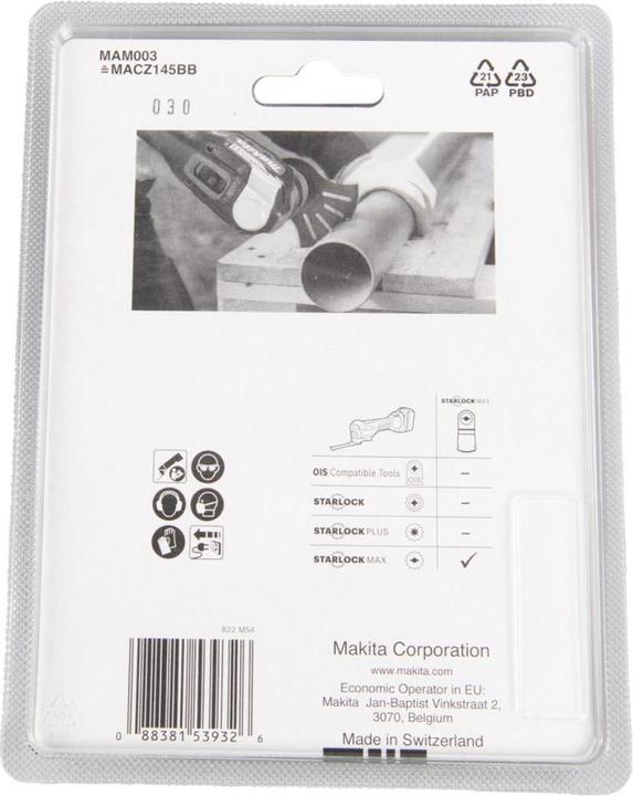 Actual product image Makita Segment saw blade B-66422