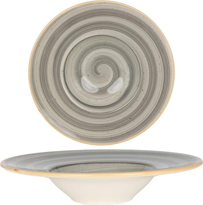 Actual product image Bonna Pasta plate - Aura Space - Porcelain - 28 cm 400 cc - Set of 2 (2 x)