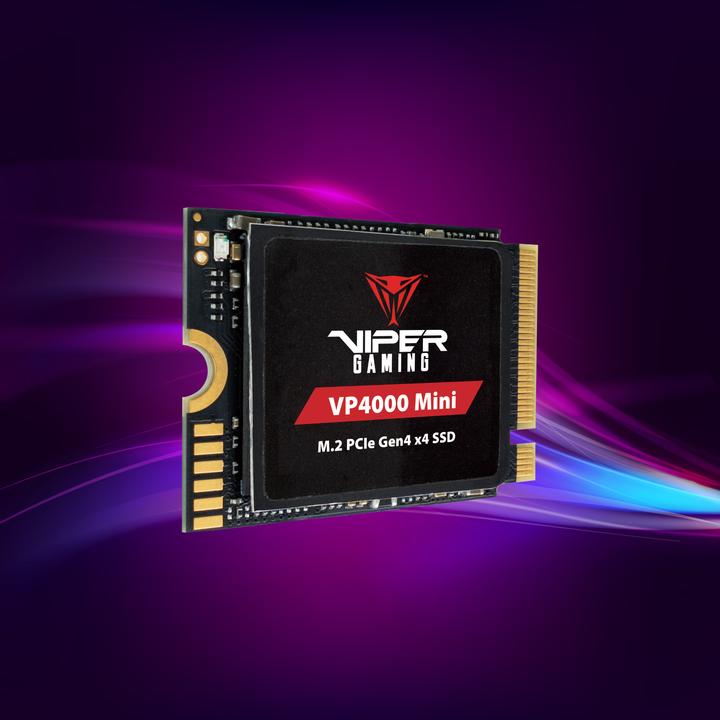 Image du produit Patriot SSD 2TB M.2 Viper Mini VP4000 Gen4 x4 5000/3500 (2000 Go, M.2 2230)