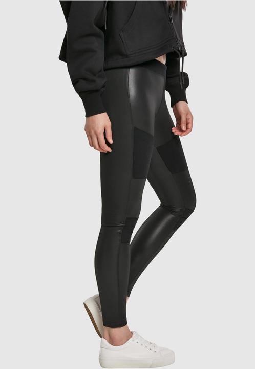 Image du produit Urban Classics Ladies Fake Leather Tech Leggings (4XL)