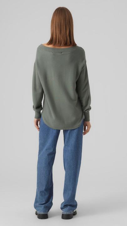 Produktbild Vero Moda VMNANCY LS BOATNECK PULLOVER GA EXC Strickpullover (S)