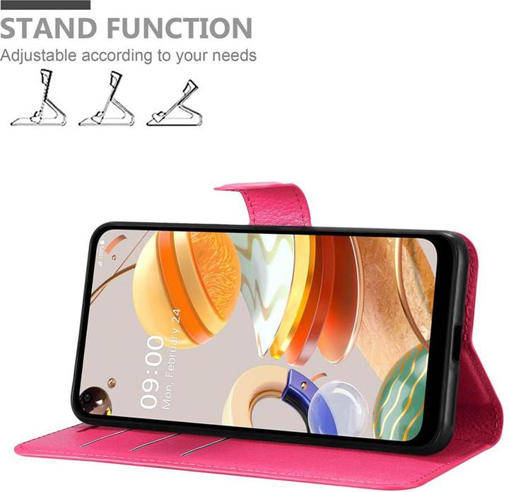 Productafbeelding Cadorabo Boek met kaft met standfunctie (LG K61)