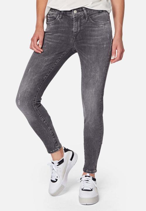 Produktbild Mavi Adriana Jeans Skinny dark grey distressed glam (W25/L32)